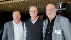Florin Oprescu, Lee Saville och Lars Gustafsson FOTO: JOHANNES OTTESTIG